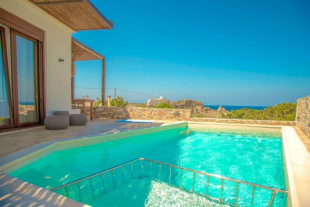 Sia Elafonisi Pool House Villa ภายนอก รูปภาพ