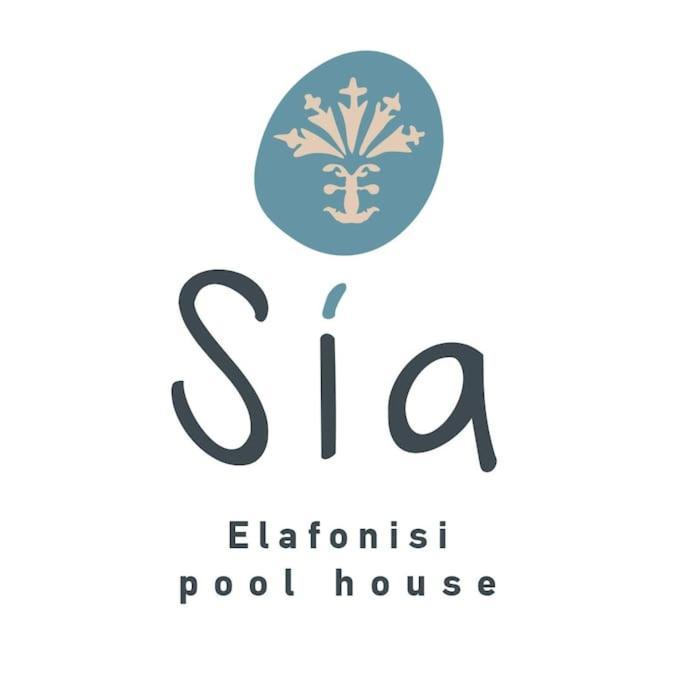 Sia Elafonisi Pool House Villa ภายนอก รูปภาพ