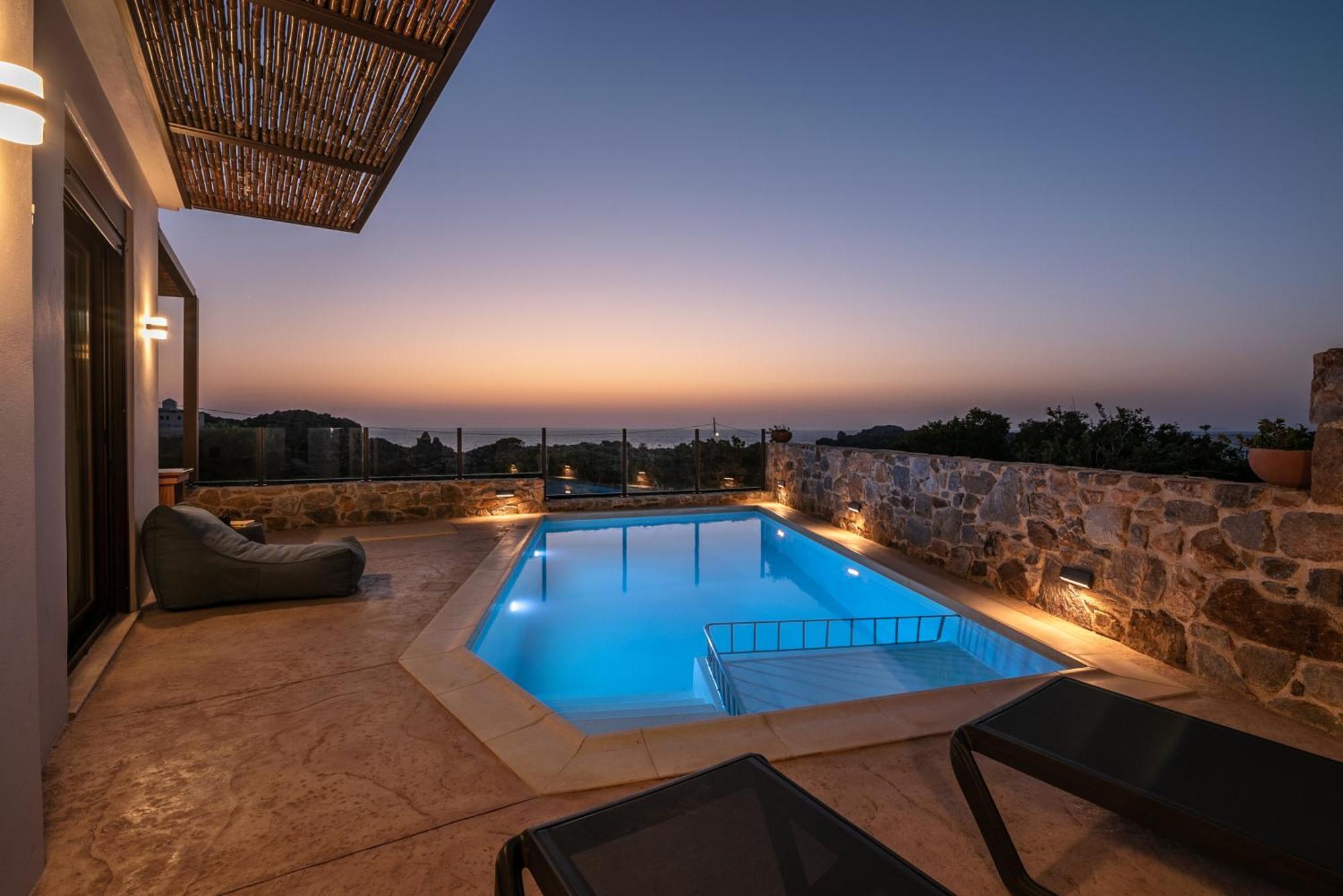 Sia Elafonisi Pool House Villa ภายนอก รูปภาพ